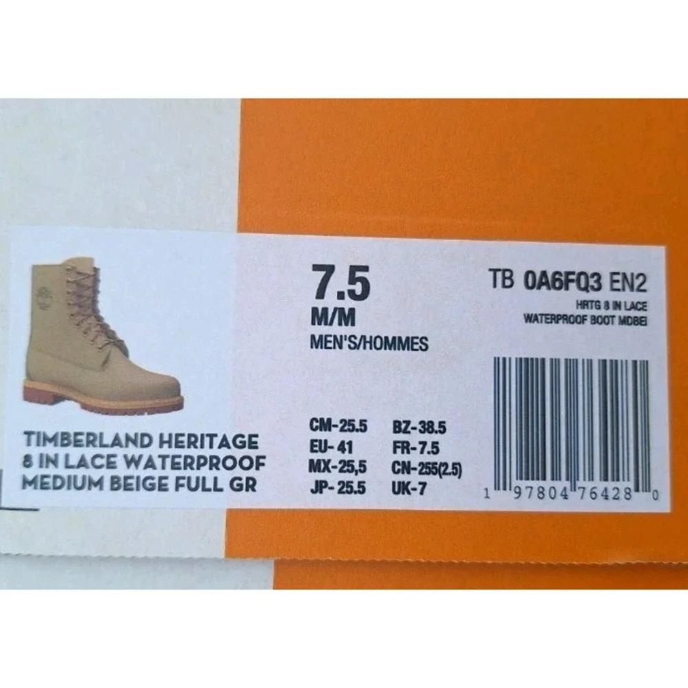 Timberland Heritage 8